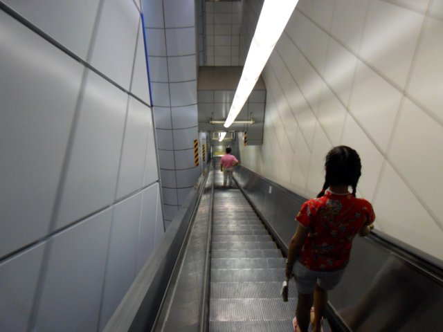 Long escalators