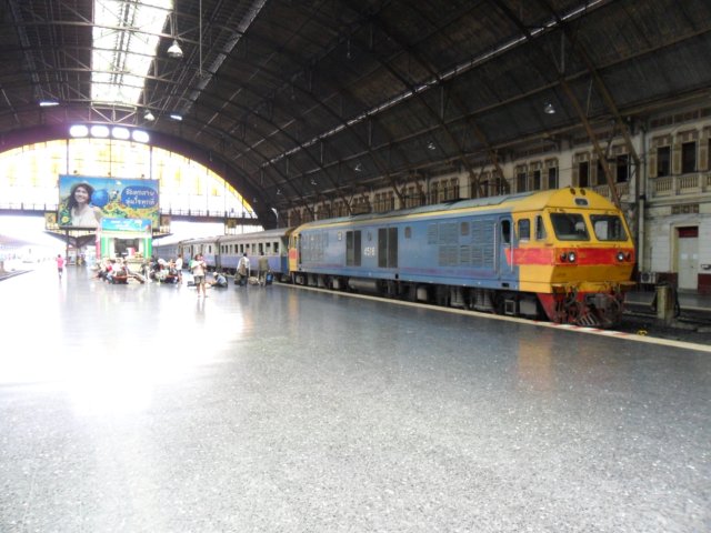 Clean railway station
